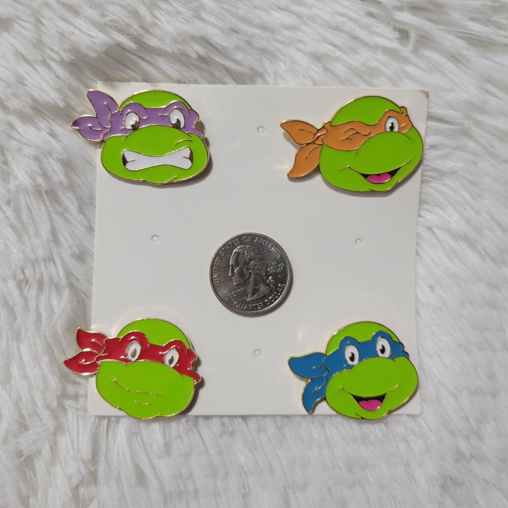 TMNT Pin Set - Picture 3 of 7